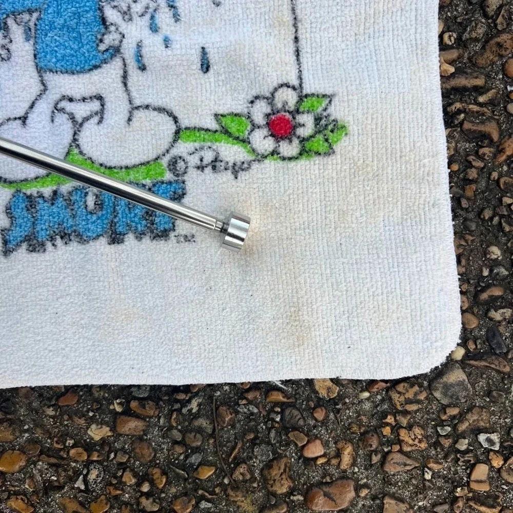 Vintage Lawtex Industries Smurf Canopy Shower‎ Wash Cloth